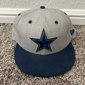 New Era fitted hat 7 5/8 Dallas Cowboys